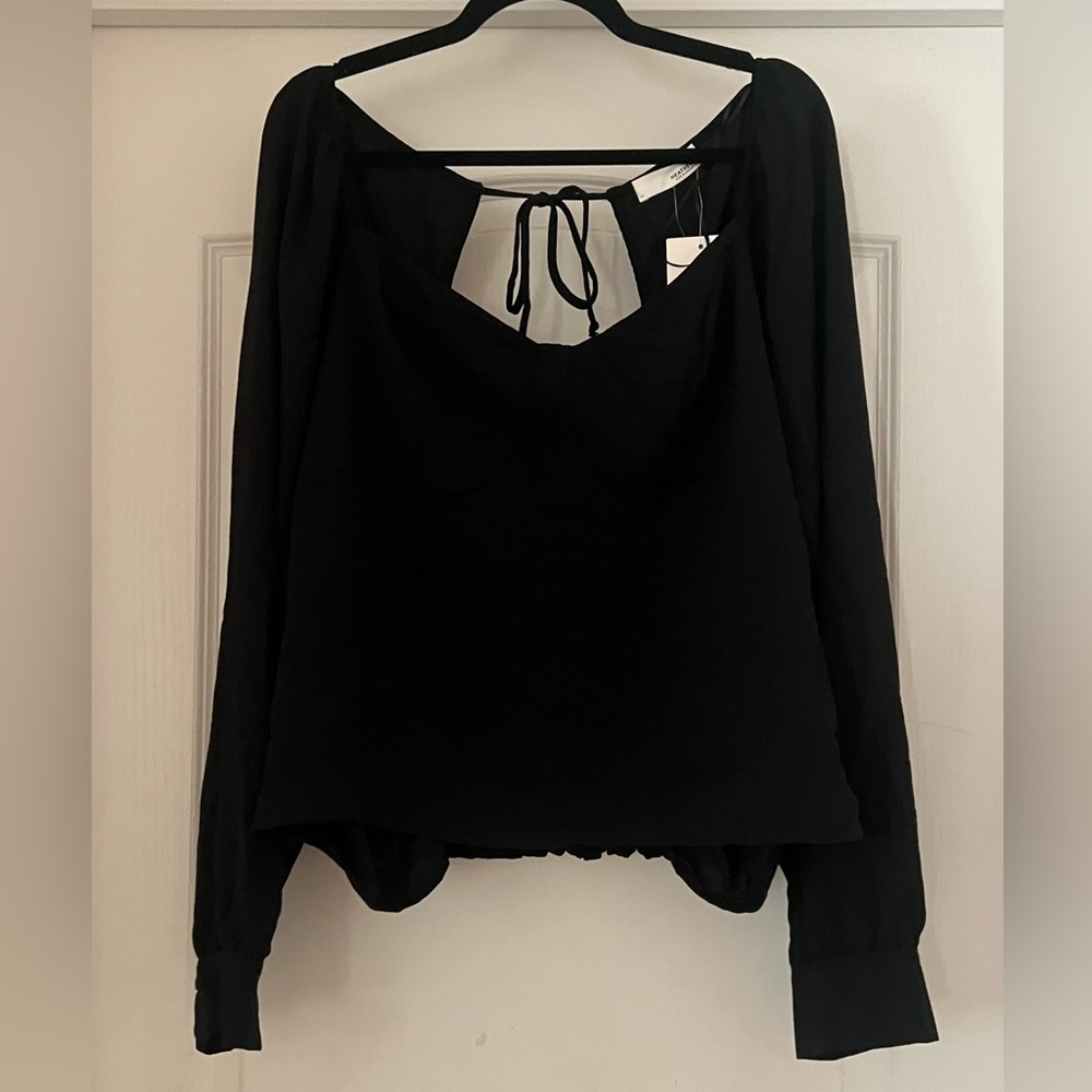 Heatherly Ava Tie Back Crop Top - 2X